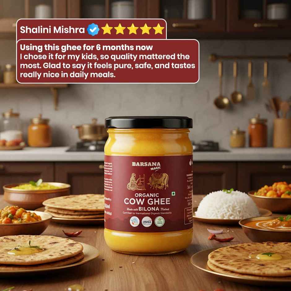 Sanjeevani Organics - Organic Bilona Ghee