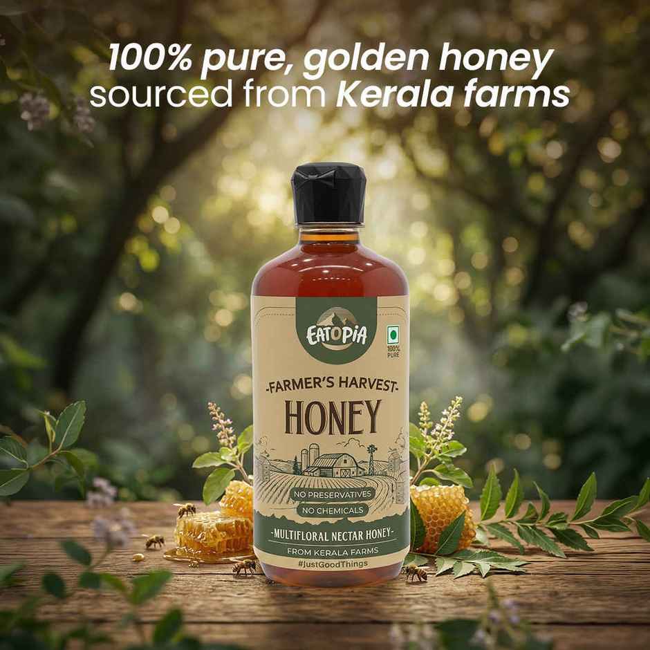 Eatopia Farmer's Harvest Honey | 100% Pure Multifloral Honey
