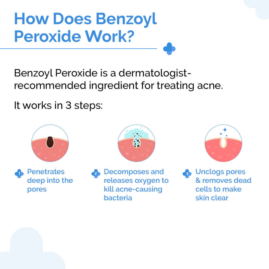 The Derma Co. 2.5% Benzoyl Peroxide Gel Face Wash