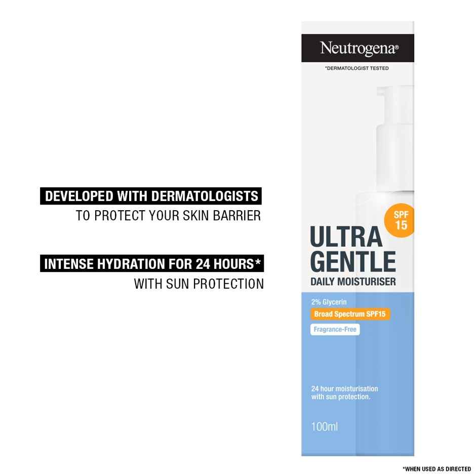 Neutrogena Ultra Gentle Daily Moisturiser SPF 15