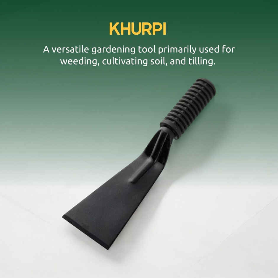 Zamia Khurpi | Rust Resistant Gardening Hand Tool for Digging Soil | 10.5 inch | By Nurturing Green