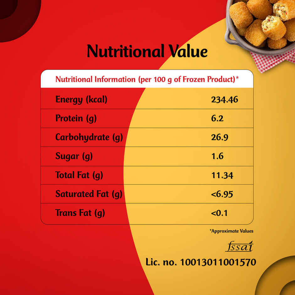 McCain Potato Cheese Shotz