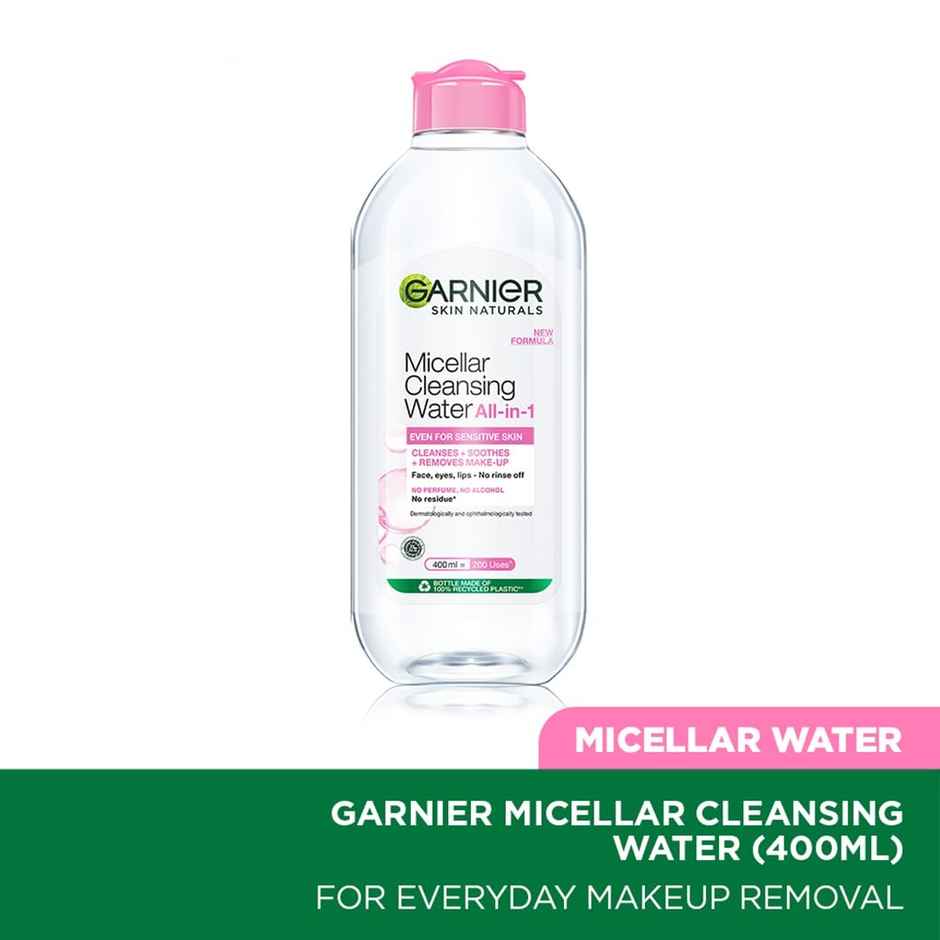 Garnier Skin Naturals | Cleansing Water | Hydrating And Soothing | Micellar Cleansing Water