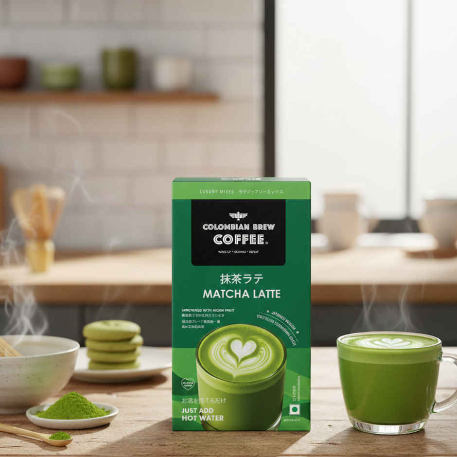 Colombian Brew  Matcha Latte Premix | 3 sachets
