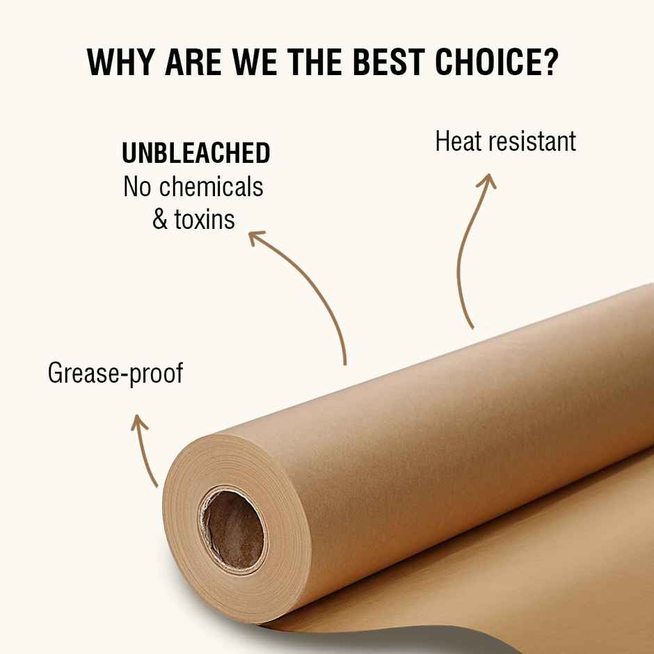 Beco Eco|Friendly Baking And Food Wrapping Paper Roll | 20 Mete