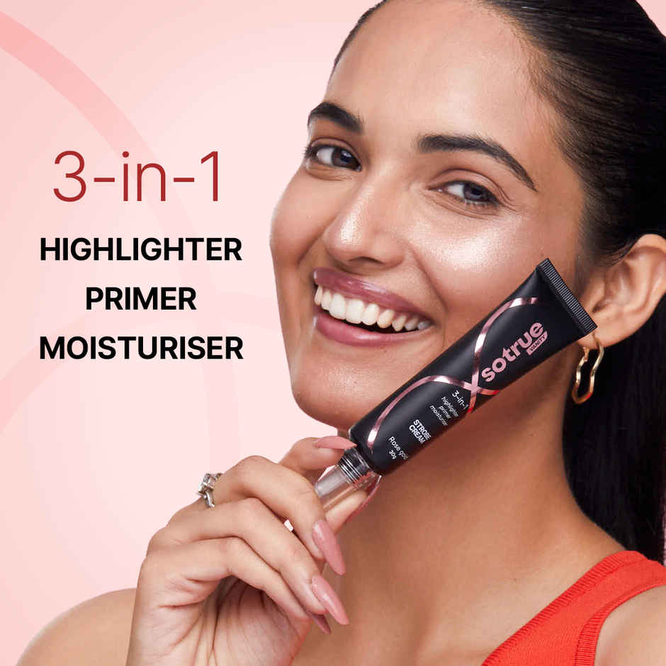 Sotrue Strobe Cream | Rose Gold, With Hyaluronic Acid