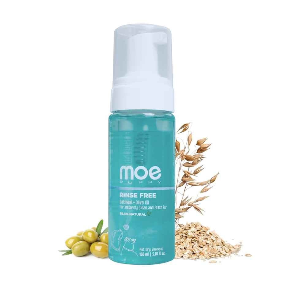 Moe Puppy Rinse Free Dry Shampoo