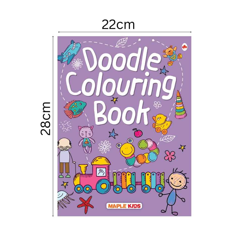 Maple Press Doodle Colouring Book 2 | Colouring Activity Book