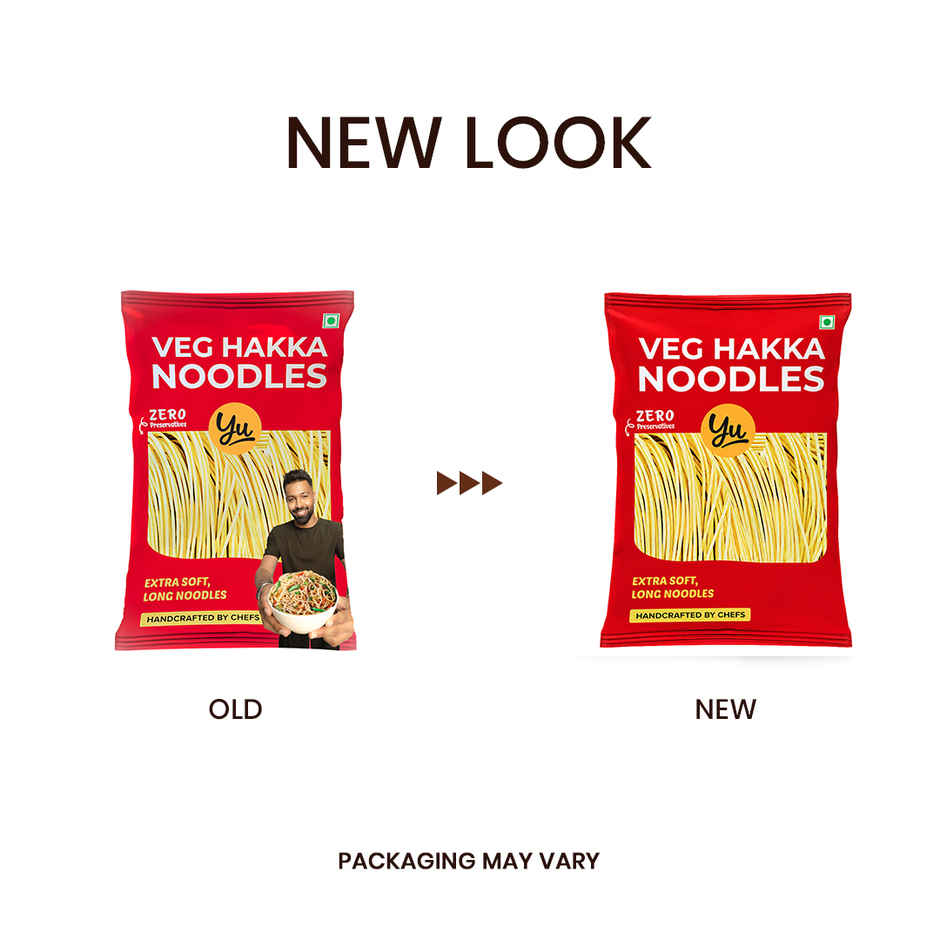 Yu Veg Hakka Noodles - Chowmein Style