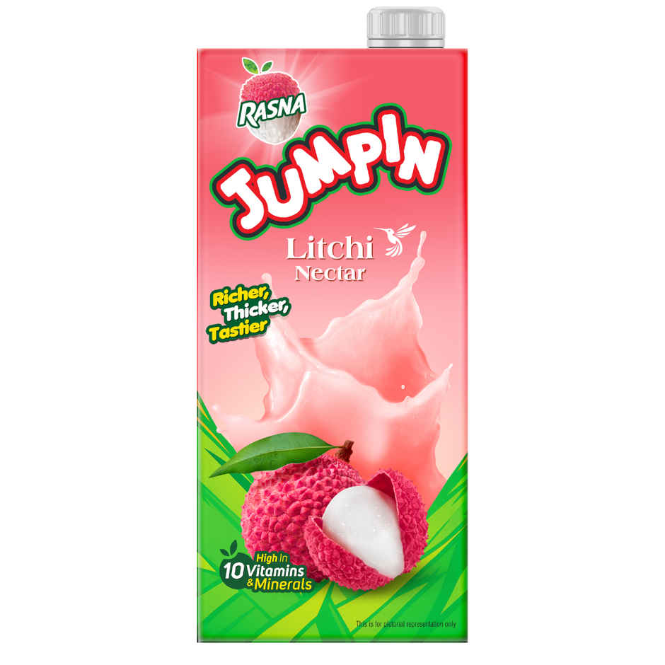 Rasna Jumpin Tetrapack | Litchi