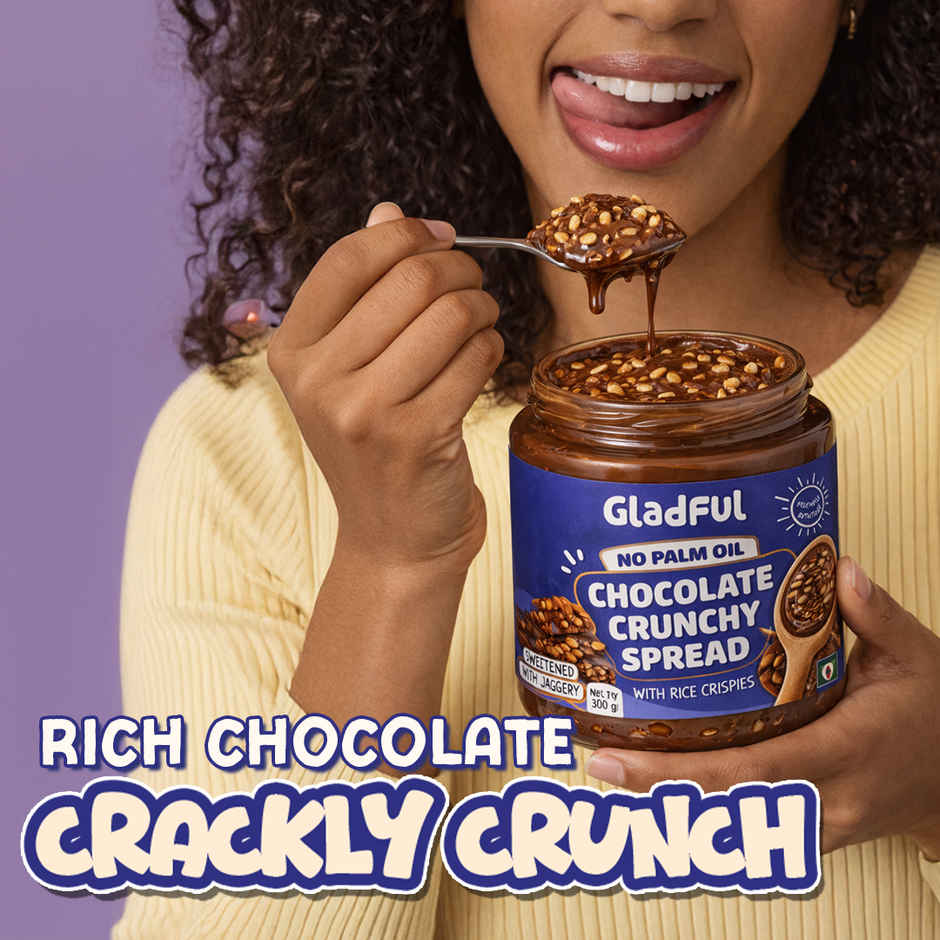 Gladful Chocolate Crunchy Spread