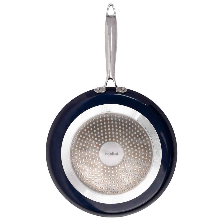 Habitat Ceramic Tawa With Ss Handle Xtreme Coating 28 Cm