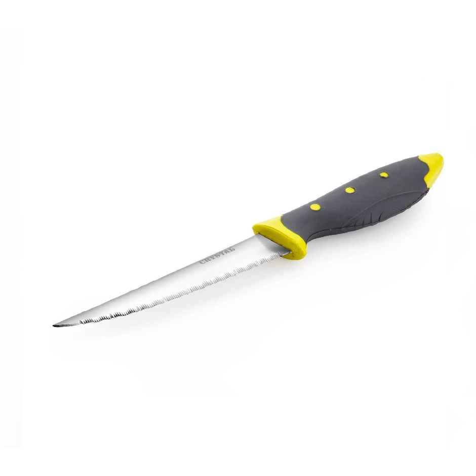 Crystal - Cl414 Stainless Steel Utility Knife, Multicolour