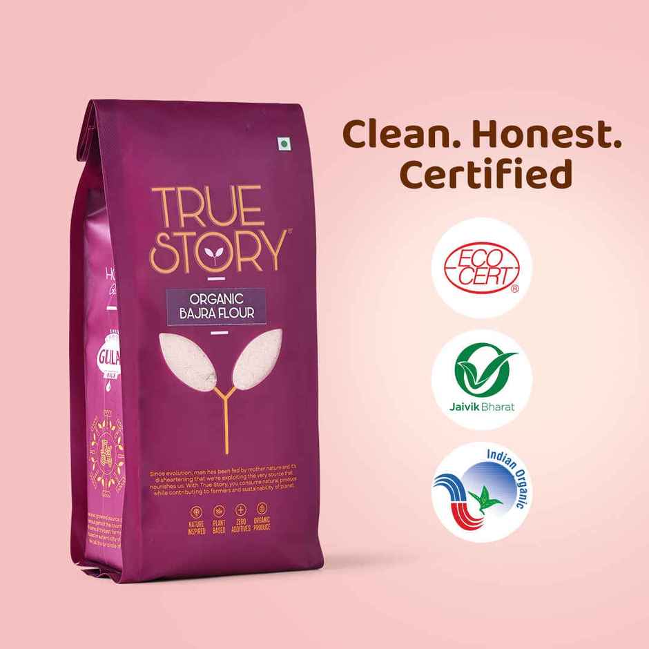 True Story Organic Bajra Flour/ Organic Pearl Millet Flour