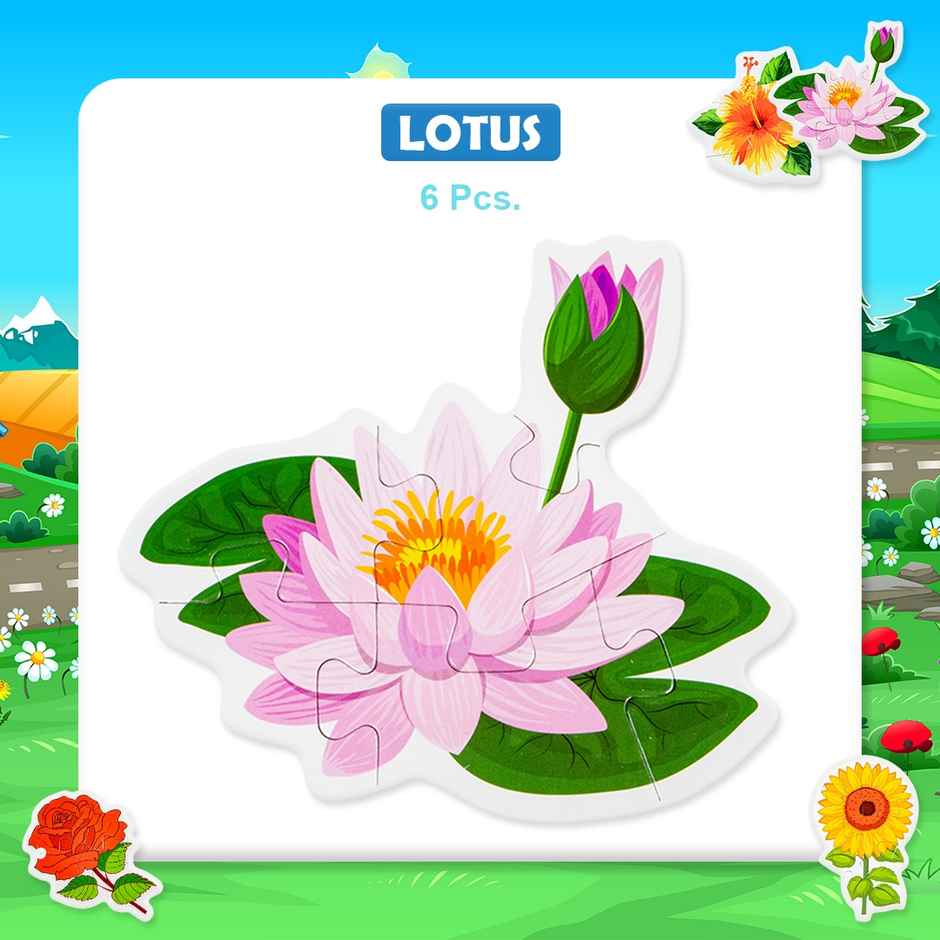 Ratna's Baby Jigsaw Flowers | Assorted