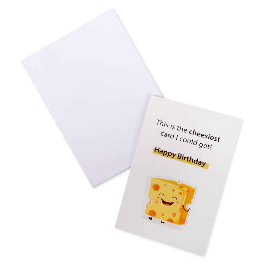 Itsy Bitsy 3d Greeting Card & Envelope Cheesiest Card 4 x 6 Inch Approx 2 Pc Lb