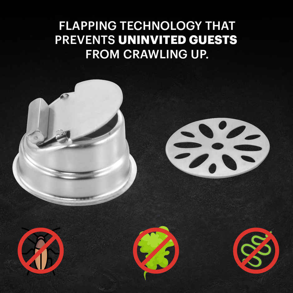 Johnson Aqua Bowl 5 x 5 Cockroach Trap Ss304 Matt Fits Johnson Floor Drains Only