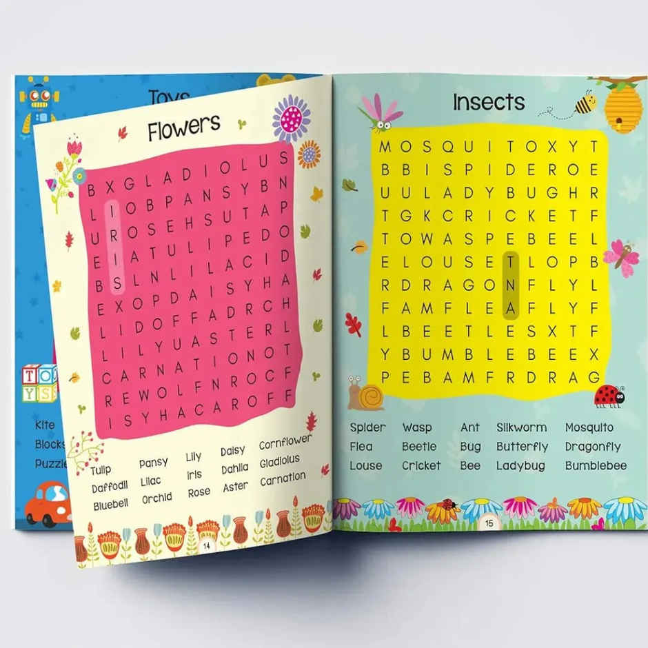Word Search - First Fun Activity Books for Kids