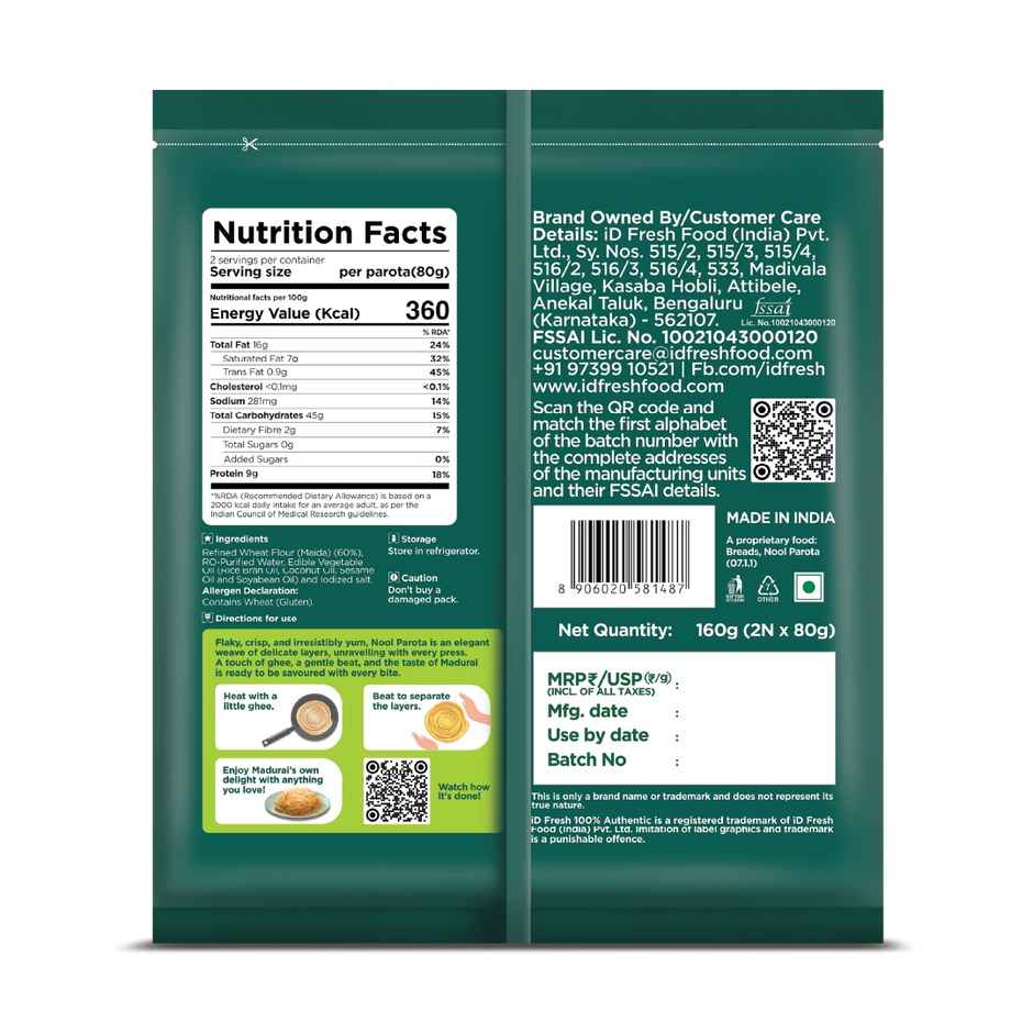 iD Fresh Nool Parota