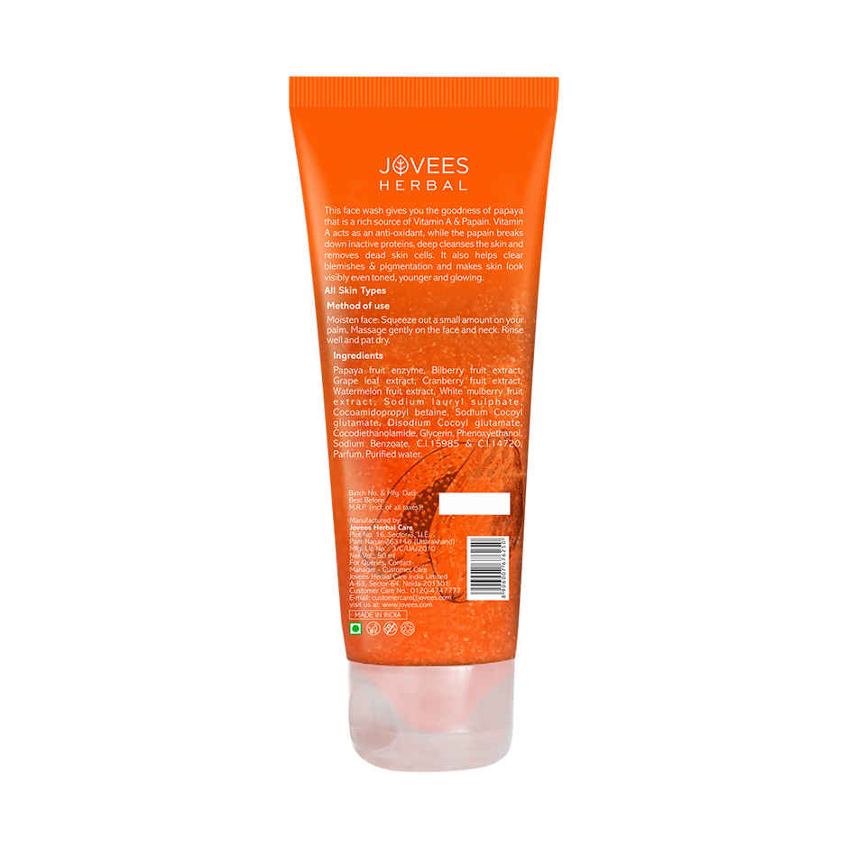 Jovees Herbal Papaya Face Wash