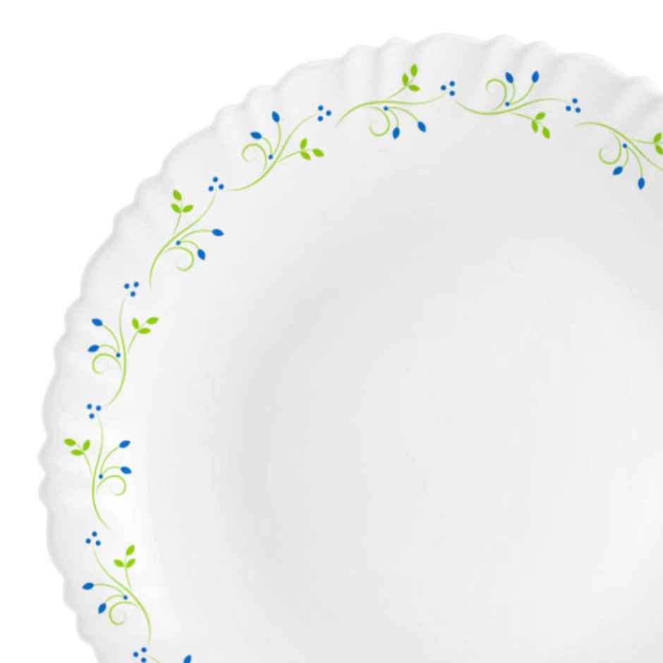 Cello Opalware Dazzle Series Tropical Lagoon Dinner Set - White | M|| Set Of 5