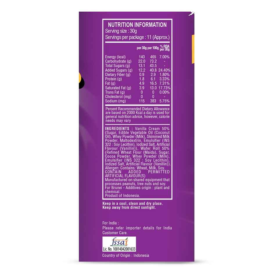 Delfi Twister Black Wafer Rolls