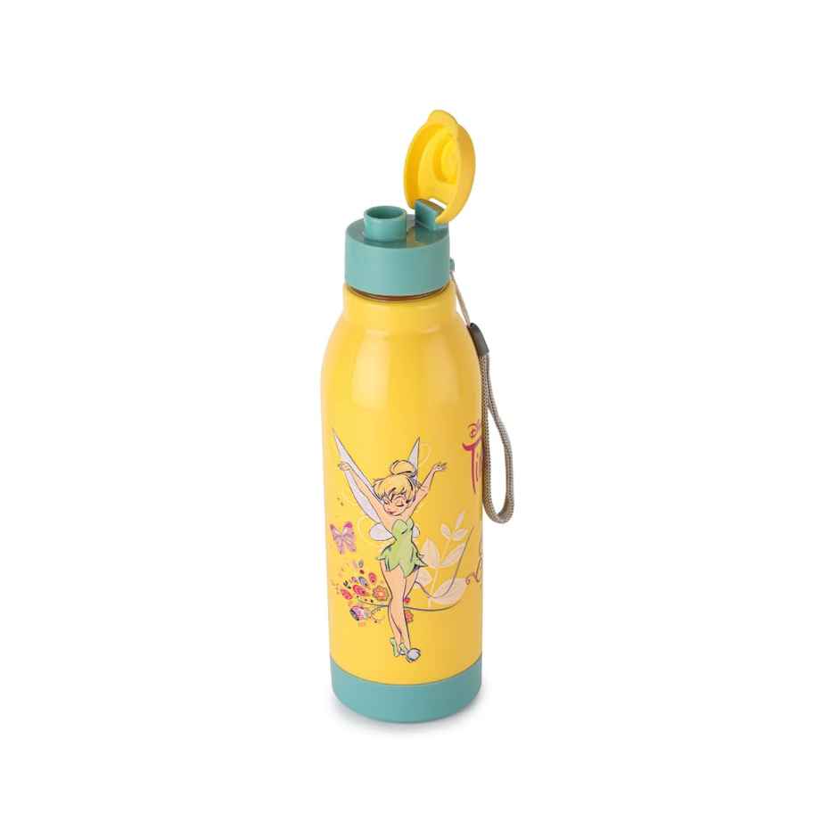 CELLO Lunch On Tinker Bell Gift Set Insulated Lunch Box & Bottle for Kids, Green | Leak Proof