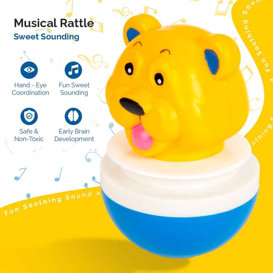 Ratna's Zunzuna Musical Rattle 2 Pcs | Assorted