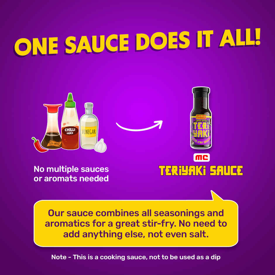 MasterChow Teriyaki Sauce | Japanese Stir-Fry Sauce