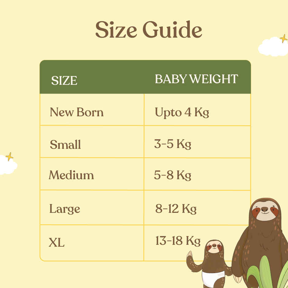 allter Bamboo Diaper | M | 28 pcs