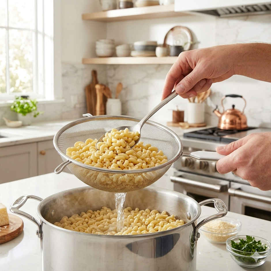 Habitat Stainless Steel Multipurpose Strainer | 20 cm