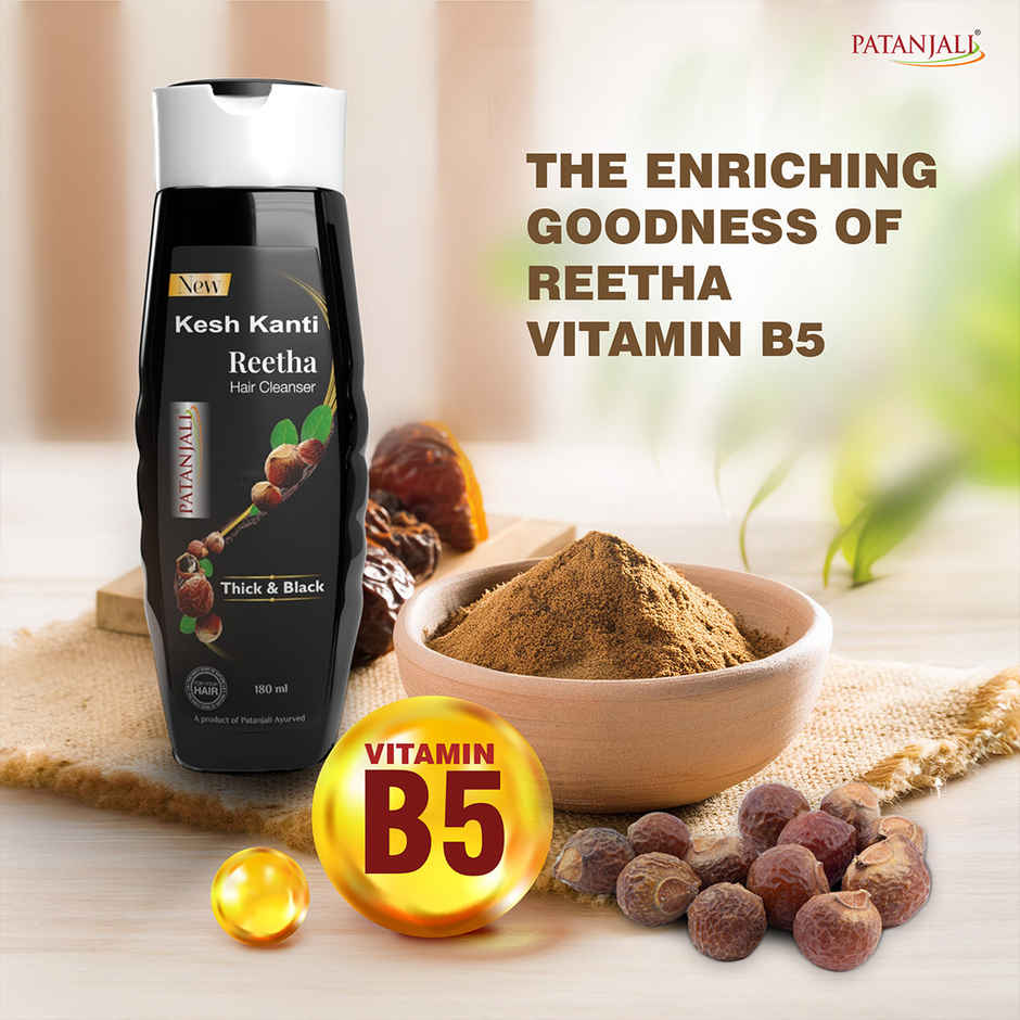 Patanjali Kesh Kanti Reetha Hair Cleanser