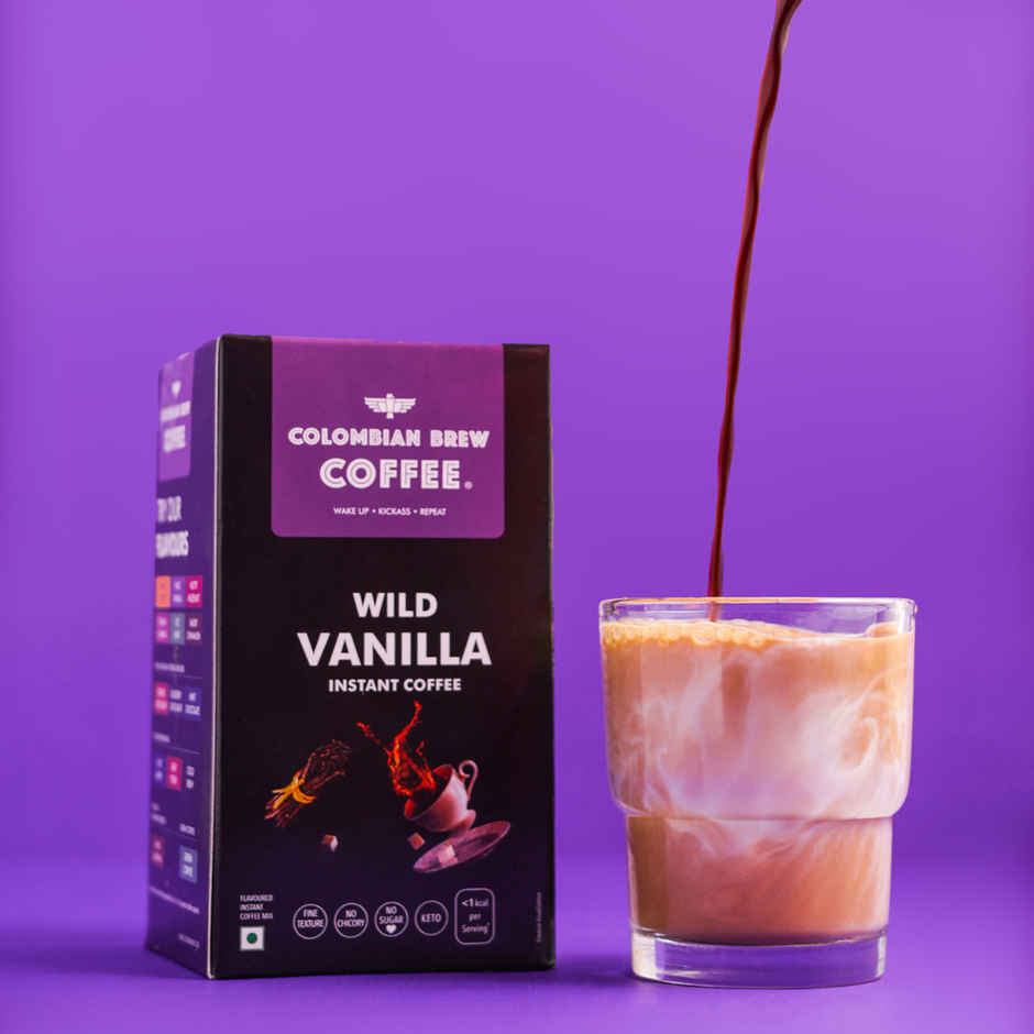 Colombian Brew Vanilla Instant Coffee | 20 Sachets