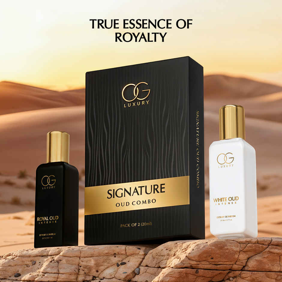 OG Luxury Signature Oud Combo | Royal Oud & White Oud | Extrait De Parfum | Long Lasting