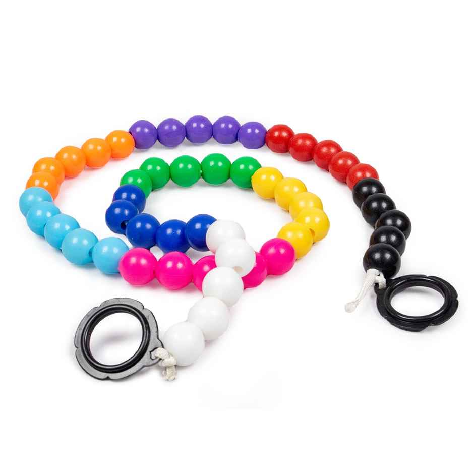 Ratna's Counting Beads 50 Beads for Infants | Develops Numbers, Colors, and Motor Skills