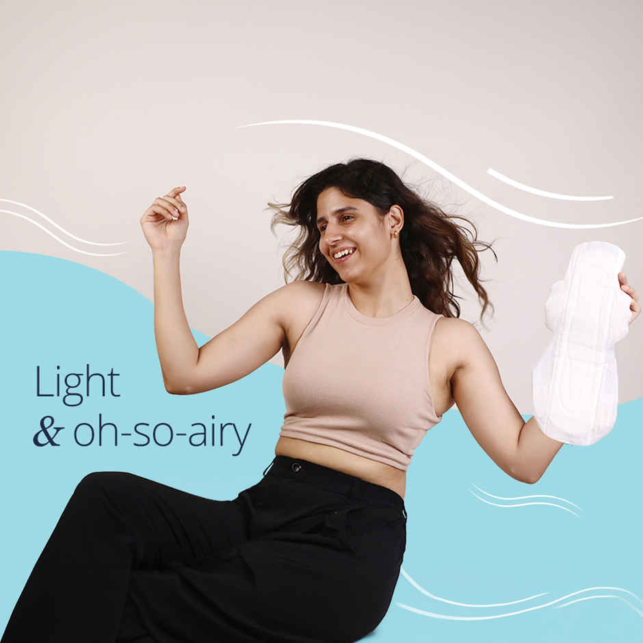 Carmesi Air Feel Sanitary Pads | XL | Dual Airflow Pores | Airy, Sweat Free & Rash Free