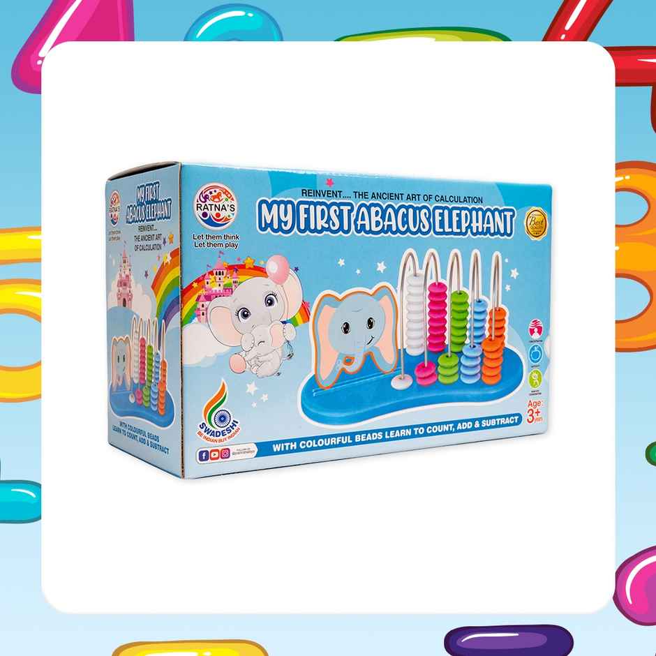 Ratna's My First Abacus Elephant