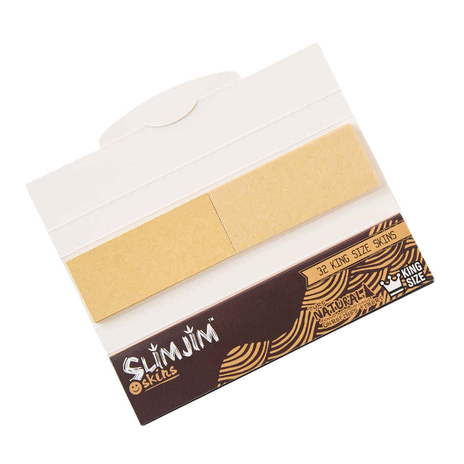 Slimjim Natural King Size Papers Tips