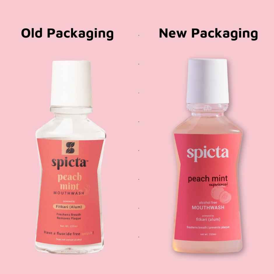 Spicta Peach Mint Mouthwash