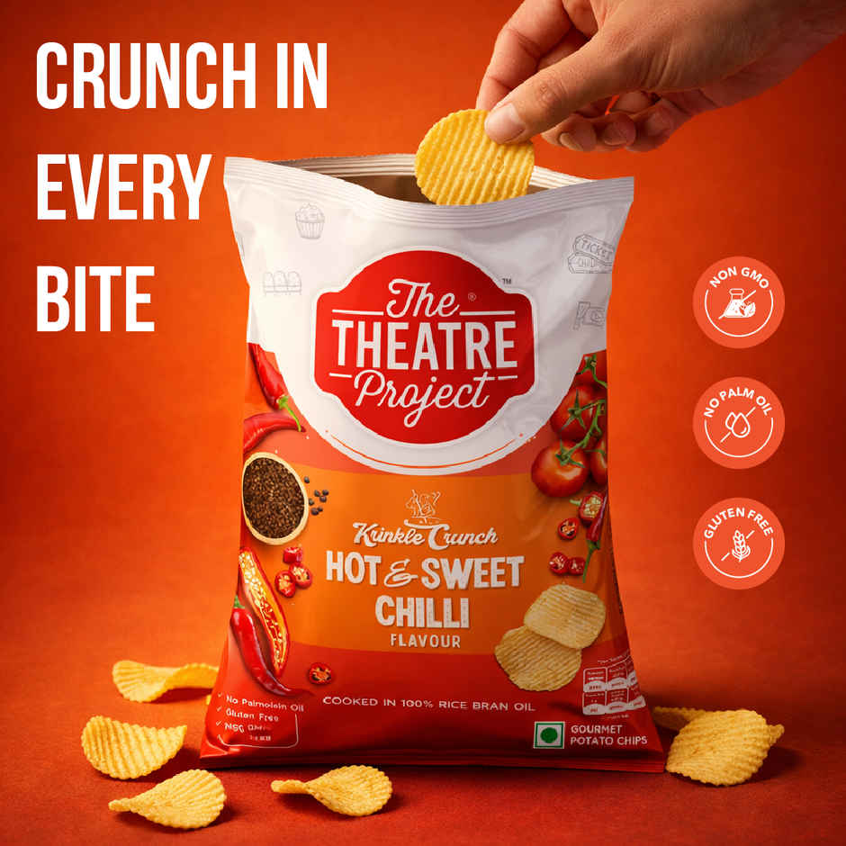 The Theatre Project Crinkle Cut-Hot & Sweet Chilli