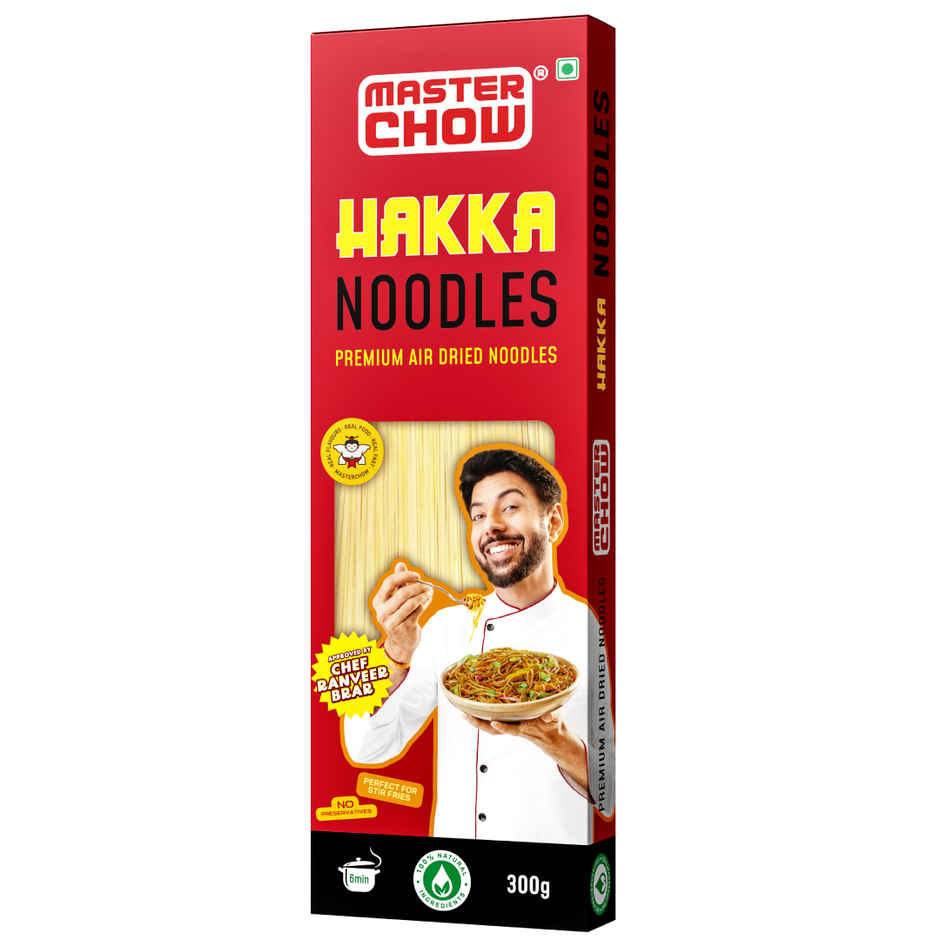 Masterchow Hakka Noodles (300g) & Masterchow Chowmein Cooking Sauce (220g) Combo
