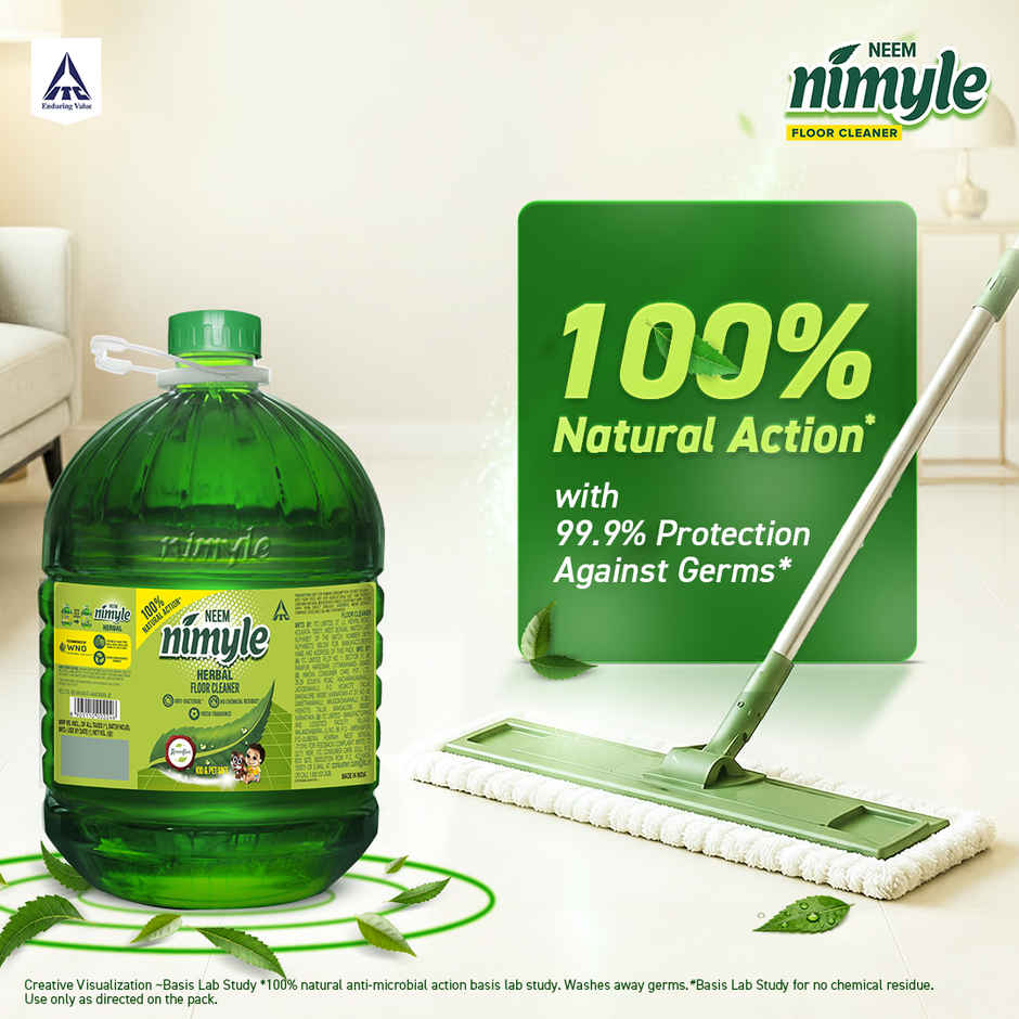 Nimyle Herbal Floor Cleaner | Bulk Value |Kid & Pet Safe
