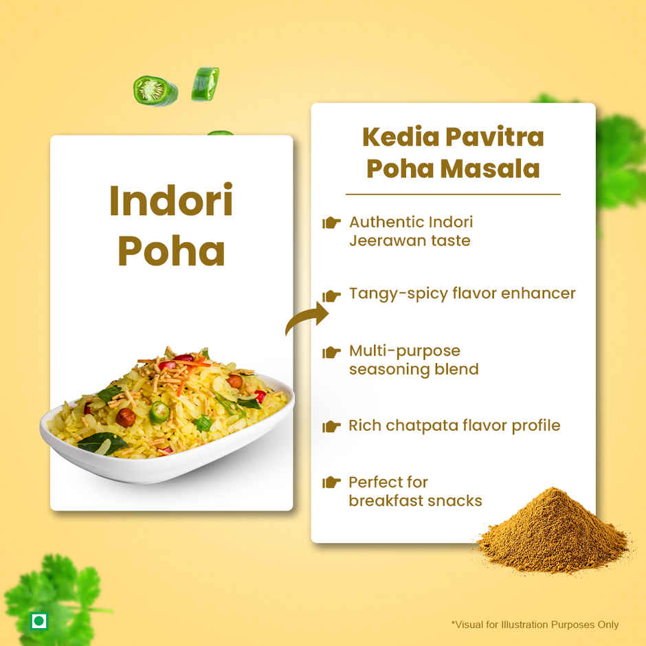 Kedia Pavitra Poha Masala | Jeerawan