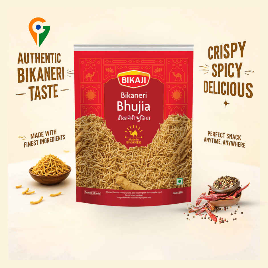 Bikaji Bikaneri Bhujia | Crunchy Savory Snack
