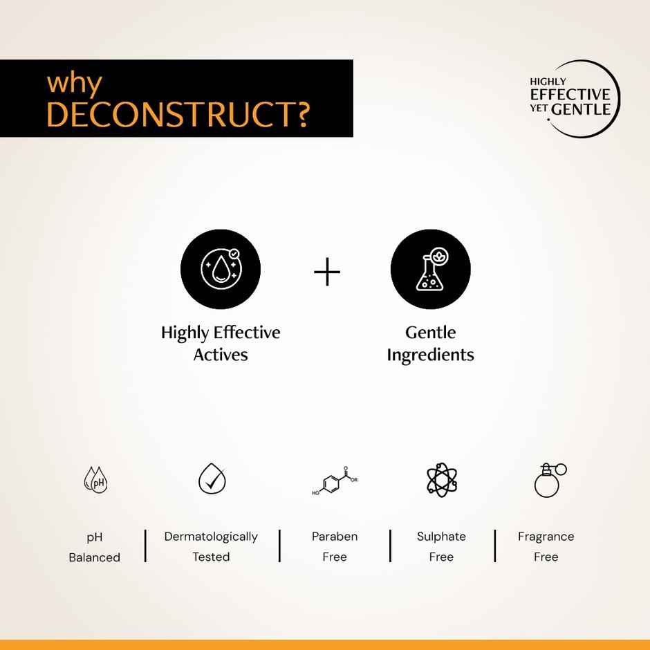 Deconstruct Vitamin C Brightening Face Moisturizer | Evens Skin Tone