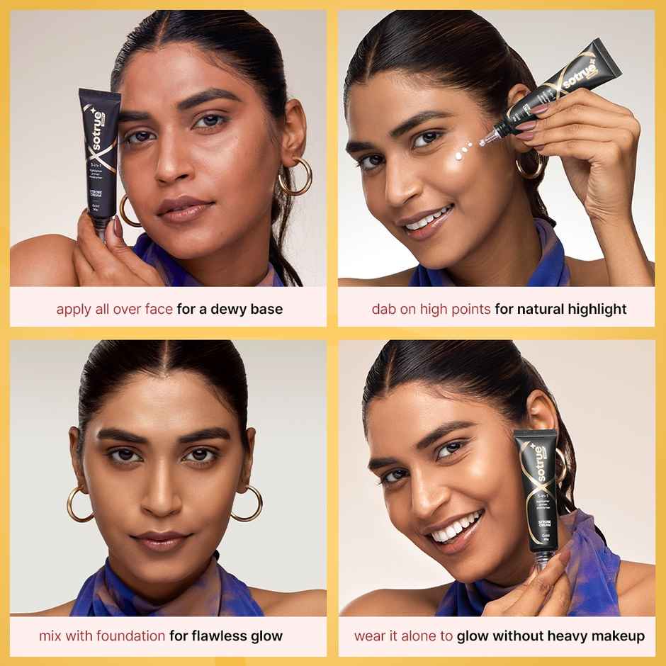 Sotrue Strobe Cream | Gold | With Hyaluronic Acid