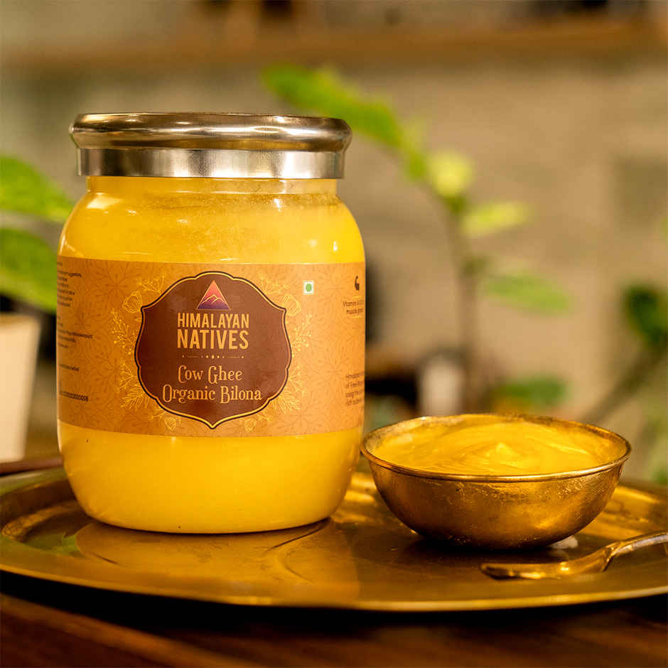 Himalayan Natives Organic Bilona Cow Ghee Jar