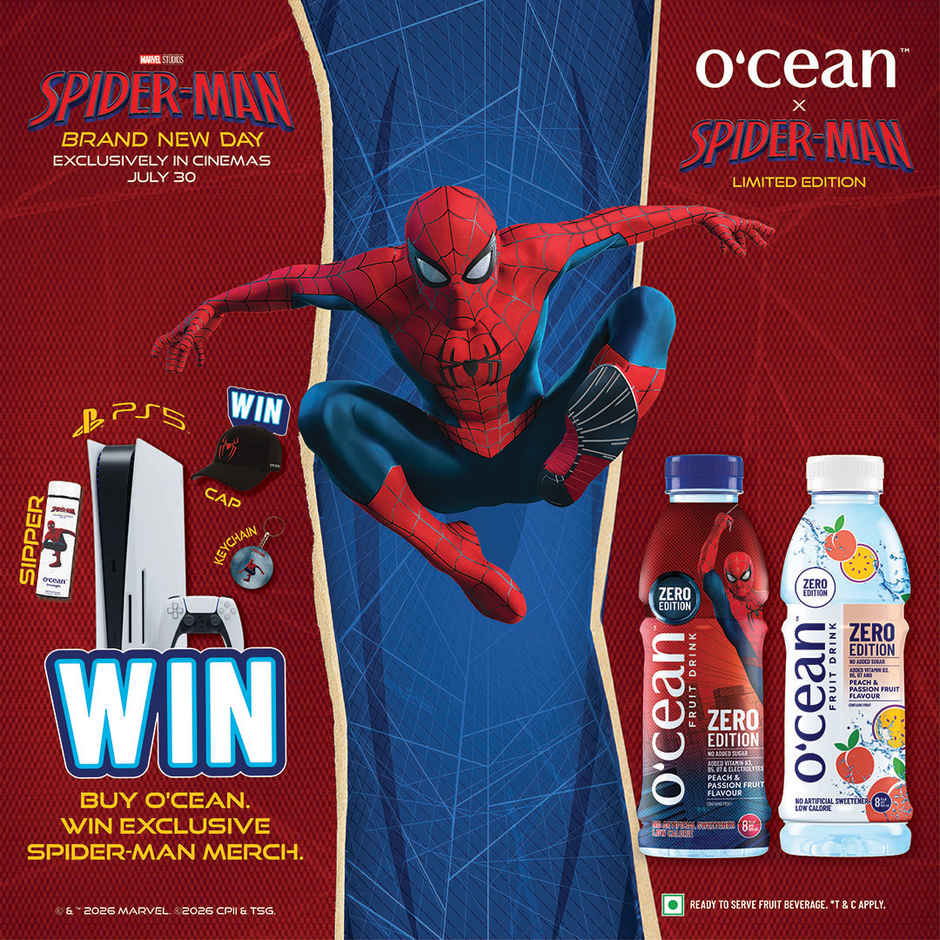 O'cean Fruit Water Zero Peach & Passion Vitamin & Electrolyte Hydration