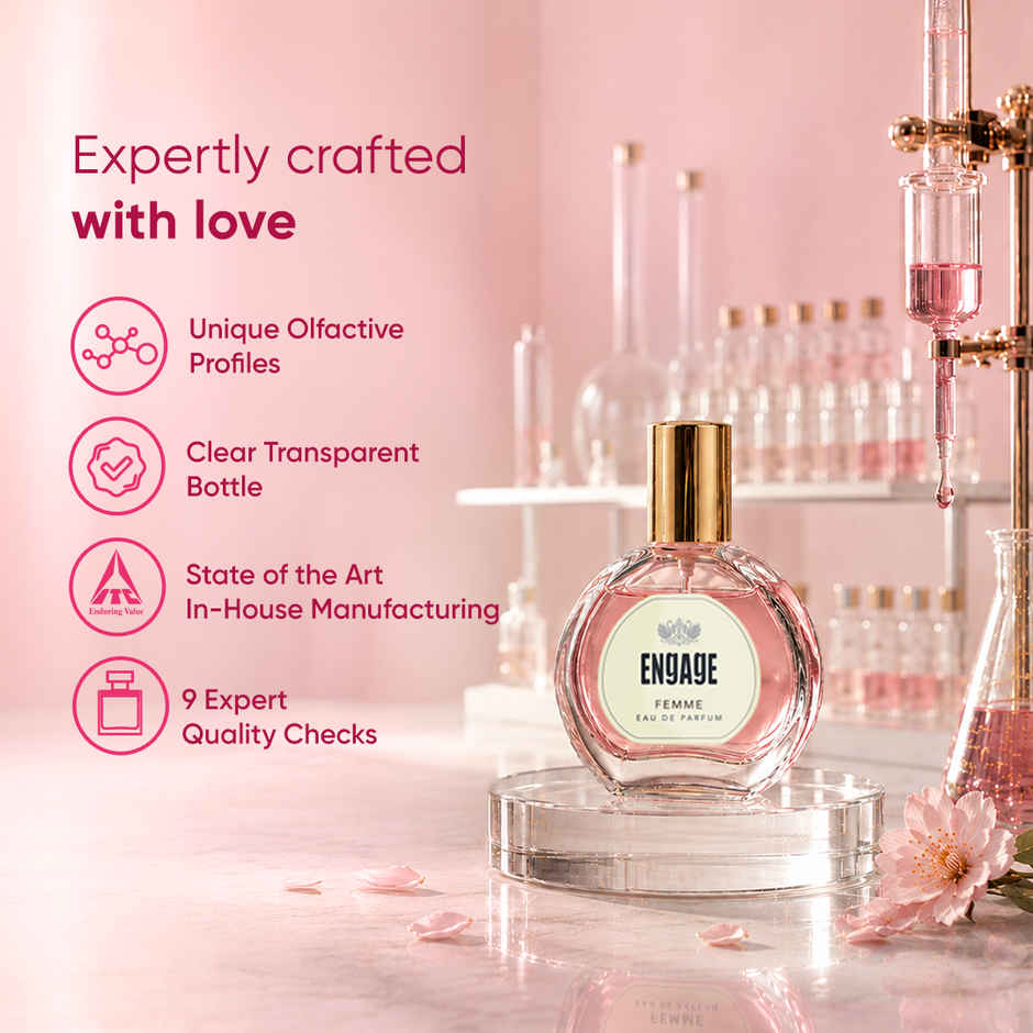 Engage Gift Assorted Luxury Perfume Set for Women |4 Unique EDPs| Long Lasting |Travel Size