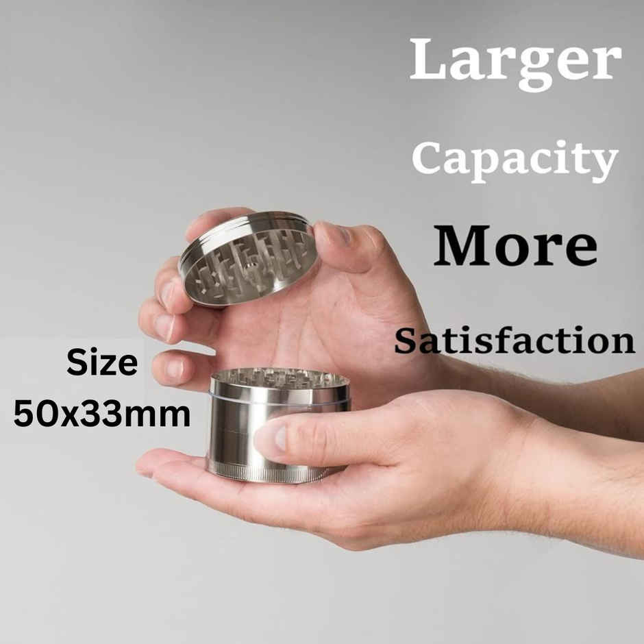 OOT OutonTrip Metallic Crusher | Grinder - 4 Parts - Manual